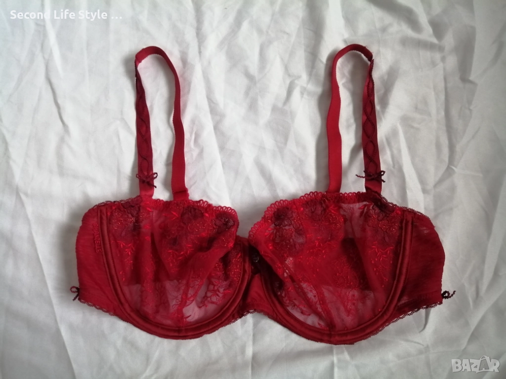 75E прозрачен дантелен сутиен Chantelle , снимка 1