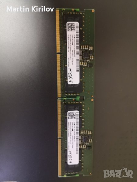 Micron 8GB / 16GB DDR5 RAM SODIMM 4800 MHZ, снимка 1