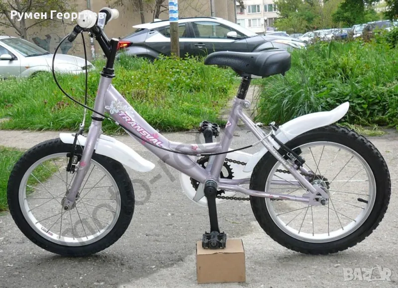 Детски велосипед 16” Transval, стоманена рамка, отличен, снимка 1