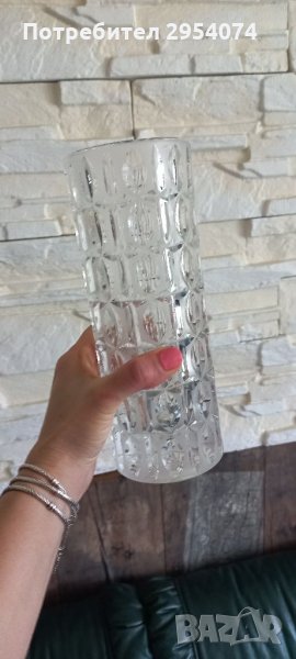 Кристална ваза 30лв, снимка 1