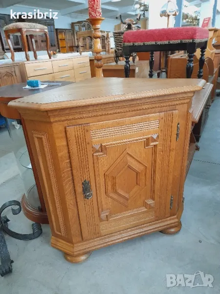 Масивен Ъглов Шкаф-внос от Германия!, снимка 1