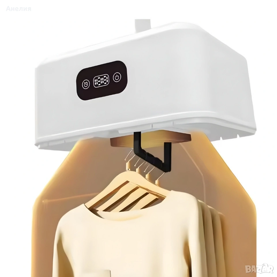 Преносима електрическа сушилня за дрехи – компактна, сгъваема, с таймер и 3D циркулация, снимка 1