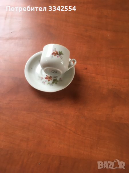ПОРЦЕЛАН ЧАША ЧИНИЙКА ЗА КАФЕ КОМПЛЕКТ БЪЛГАРИЯ, снимка 1