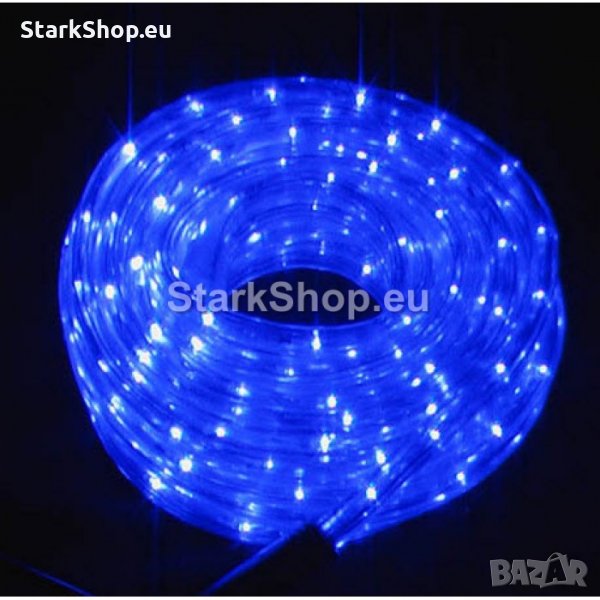 Светещ LED маркуч – син, 10М/20М, снимка 1