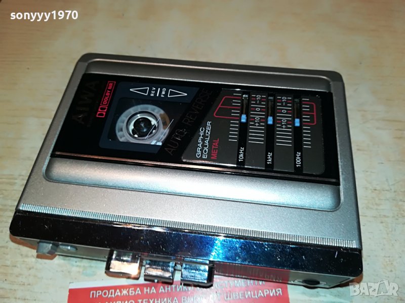 aiwa hs-g36 dolby nr & reverse walkman внос france 2905221923, снимка 1