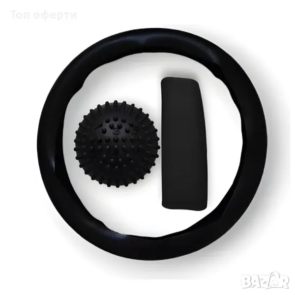 Калъфи за кола, Силиконови, комплект за волан, за скоростен лост, за ръчната, снимка 1