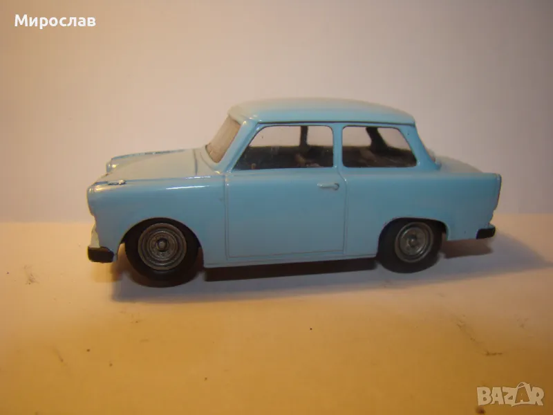 1:43 VITESSE TRABANT ТРАБАНТ ИГРАЧКА КОЛИЧКА МОДЕЛ, снимка 1