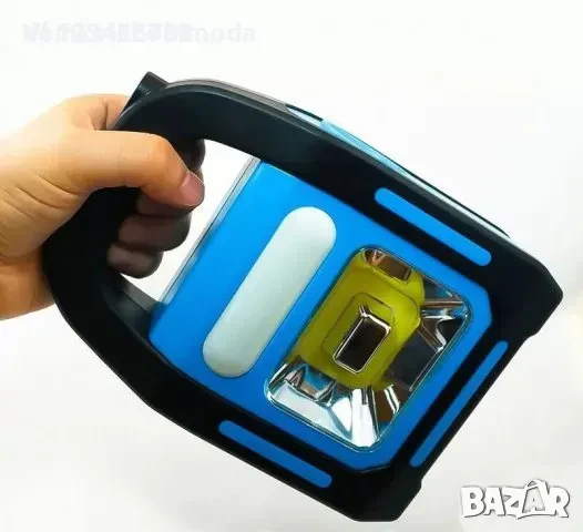 Соларен LED Фенер, 3 източника на светлина, Изход за зареждане на телефон, снимка 1