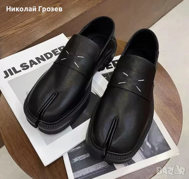 Мъжки ежедневни мокасини от естествена кожа Tabi 40 номер, снимка 1