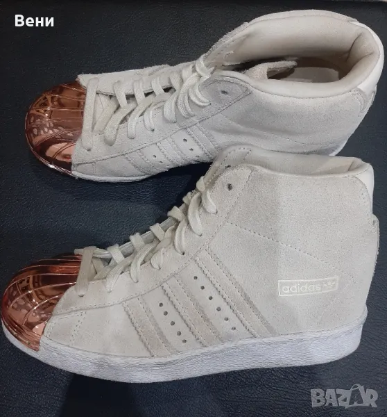 Adidas Rose Gold Metal със скрита платформа, снимка 1