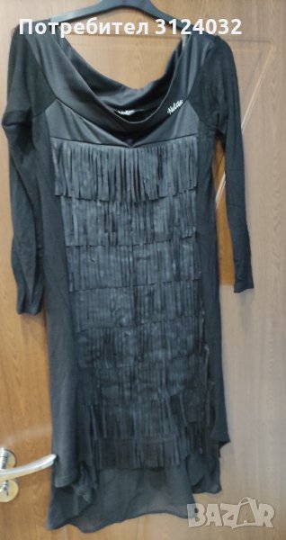 Продавам туника с дълъг ръкав тюл и ресни, снимка 1