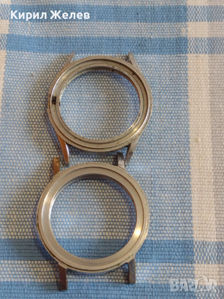 Две каси за ръчен часовник без стъкло за части колекция 43657, снимка 1