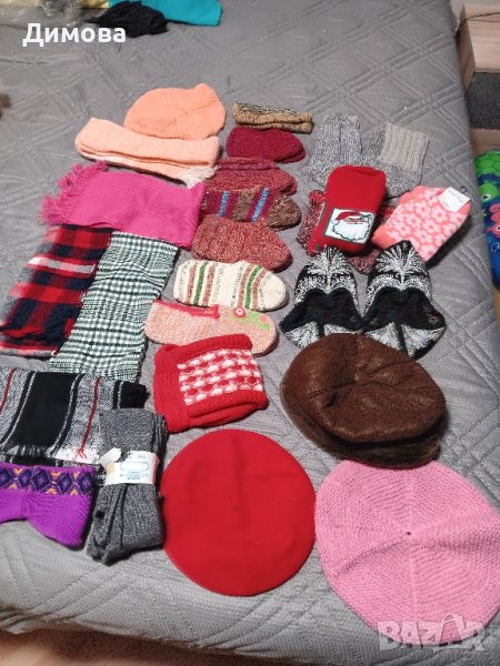 Шалове шапки, терлици, снимка 1