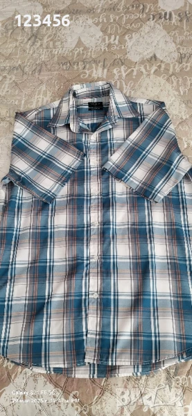 Дънкови къси панталонки и ризки, снимка 1