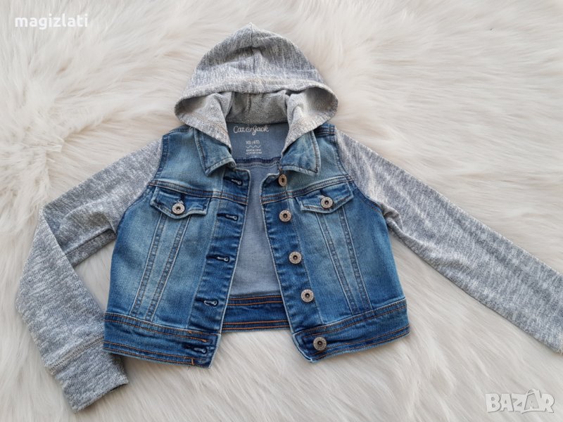 Дънково яке размер 4-5 години , снимка 1