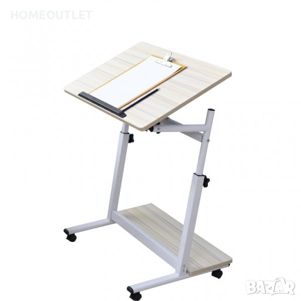 Бюро с регулируема височина / Помощна масичка на колелца 05-X-60MP, снимка 1