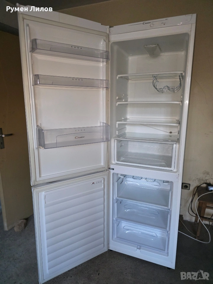 Хладилник с фризер Candy, снимка 1