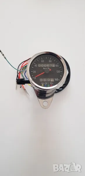 65 мм универсален механичен скоростомер за мотоциклети, снимка 1