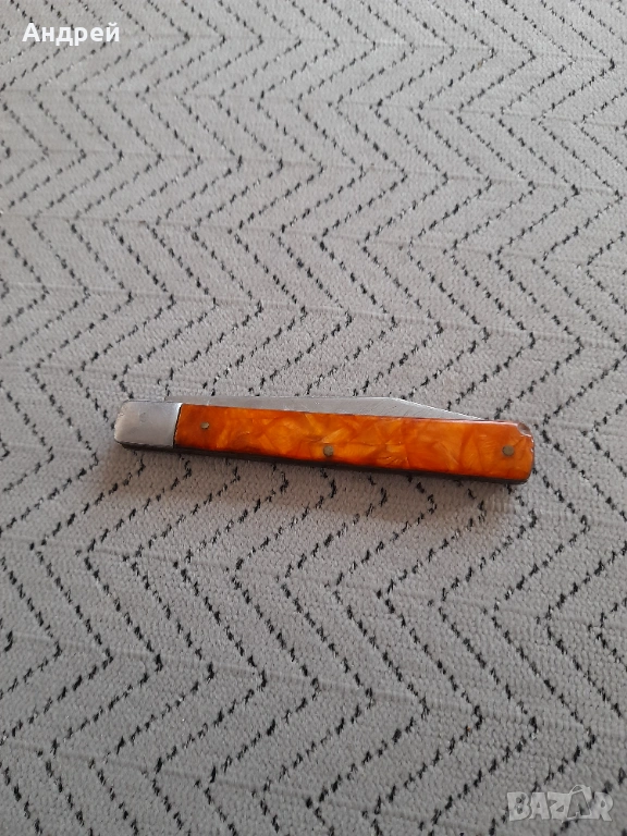 Стар джобен нож,ножче,ножка #170, снимка 1