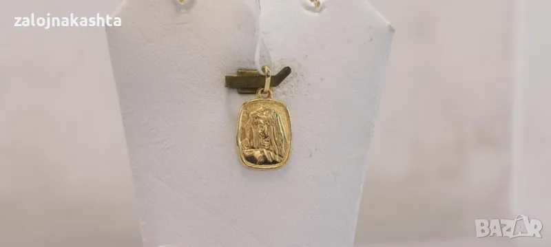 Нова Златна икона-1,08гр/14кр, снимка 1