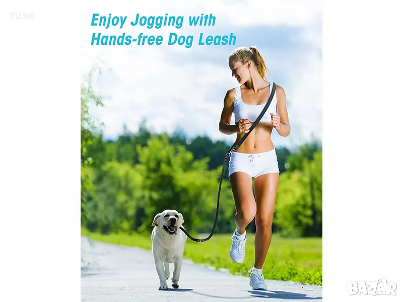 НОВИ! Каишка повод за джогинг свободни ръце, снимка 1