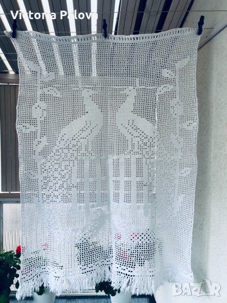 Плетено каре-110см/80см, снимка 1