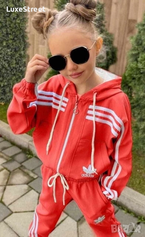 Детски Памучни Екипи - лого Бродирано 🤍 Adidas , снимка 1