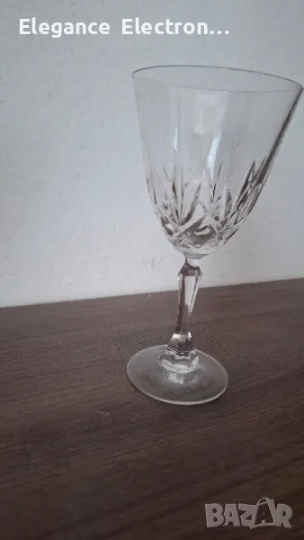Кристална чаша 1бр  20см, снимка 1