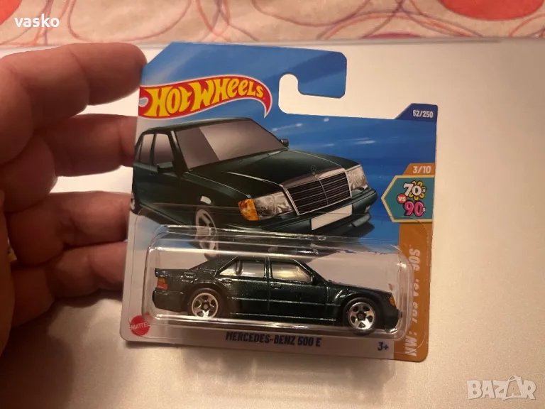 Hotwheels Mercedes 500E, снимка 1