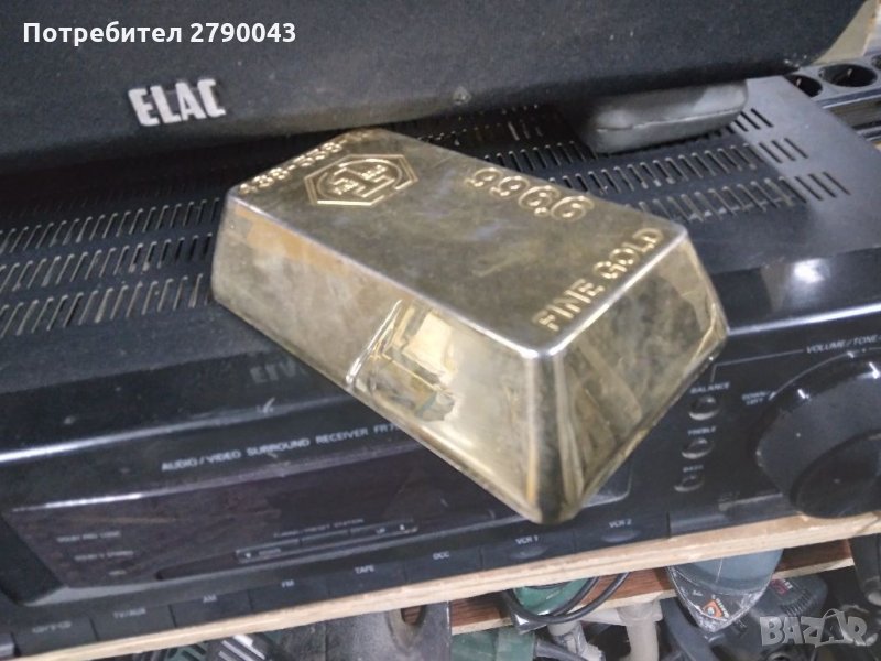 Златно кюлче, снимка 1