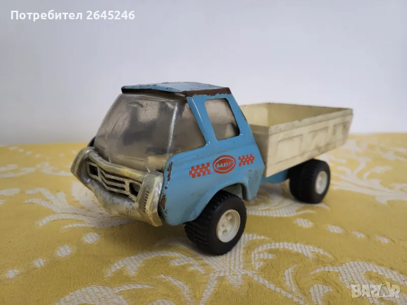 Стара метална играчка Мир , снимка 1