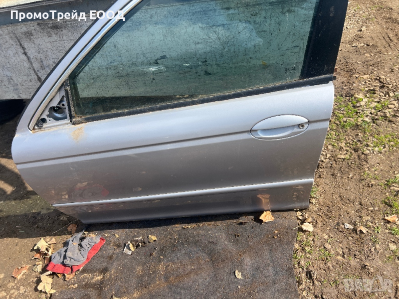 Предна лява сива врата Jaguar x-type Ягуар х-тайп , снимка 1