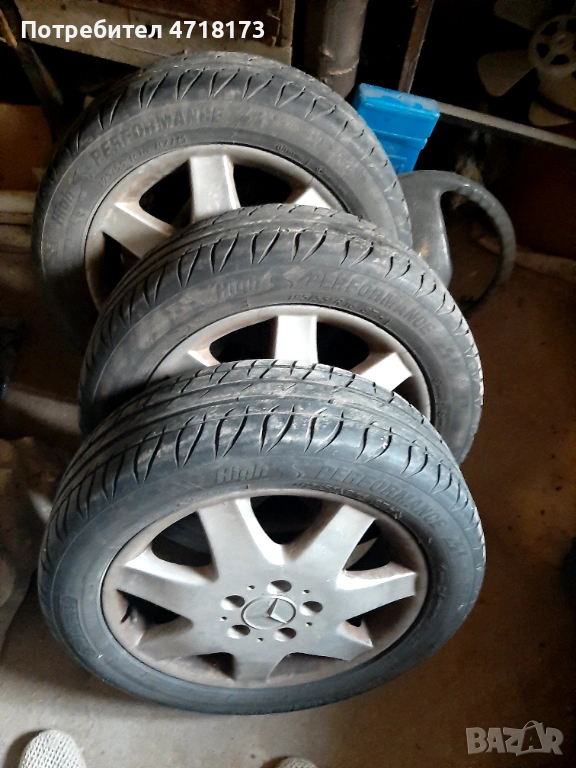 Гуми и джанти за Мерцедес , снимка 1