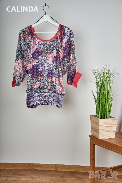 MANGO нова блуза от естествена коприна, снимка 1