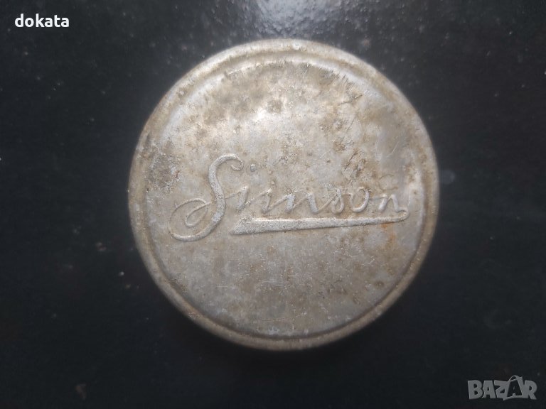 Стара капачка от СИМСОН, снимка 1