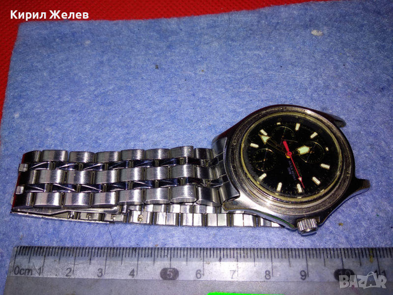 CASIO QUARTZ 1794 MTD-1015 JAPAN MOVT Оригинален ЧАСОВНИК КАСИО с ЧУДЕСНА НЕРЪЖДАЕМА ВЕРИЖКА 26465, снимка 1