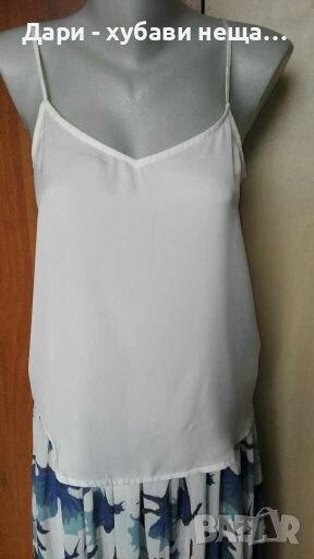 Бял топ🍀❤S/M,M❤🍀арт.4274, снимка 1