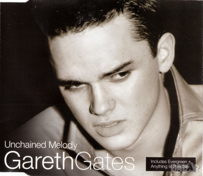 Gareth Gates - Unchained Melody - Maxi Single CD - оригинален диск, снимка 1
