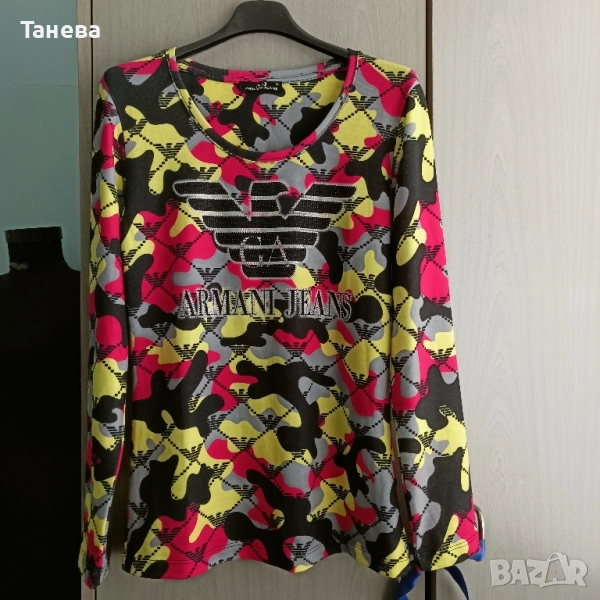 Дамска блуза Пъзел нова, снимка 1