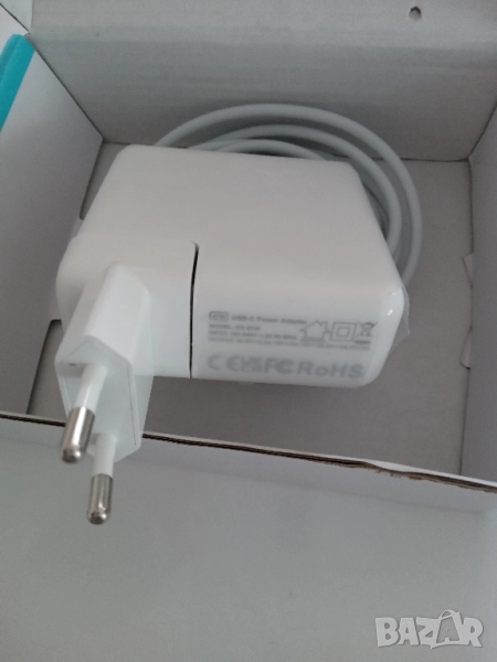 Apple 67W USB-C зарядно (адаптер) за MacBook Pro 13 / Air-ново, снимка 1