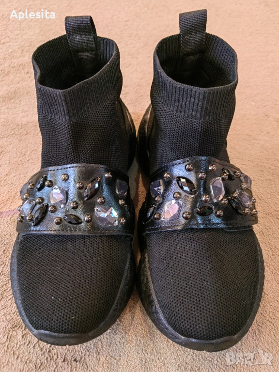 Дамски обувки с камъни, снимка 1