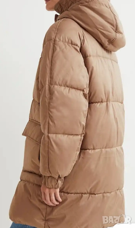 Макси ново, дълго зимно яке с качулка , снимка 1