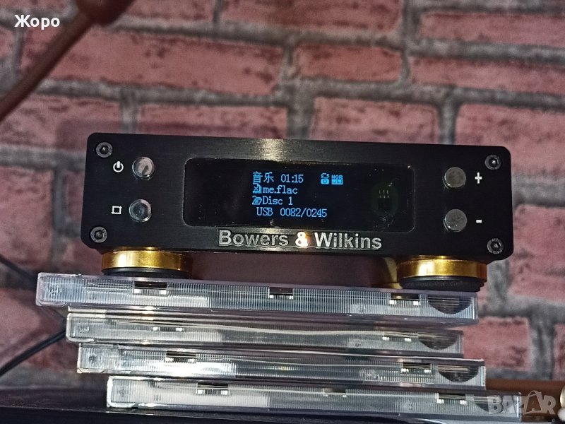 Sabre® ES9028 32bit DAC + USB player + PreAmp, снимка 1