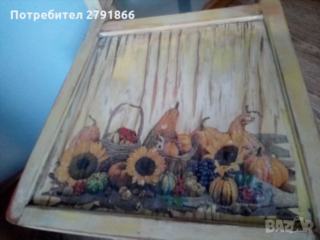 Винтидж стол, снимка 2 - Декорация за дома - 33808499