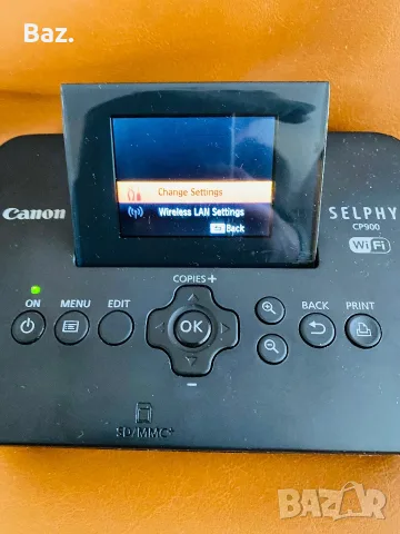 Canon  selphy   CP900   Wi - Fi, снимка 10 - Принтери, копири, скенери - 56200944