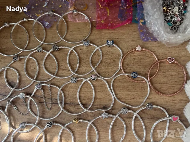 Гривни Пандора/ талисмани S925, снимка 3 - Гривни - 49493818