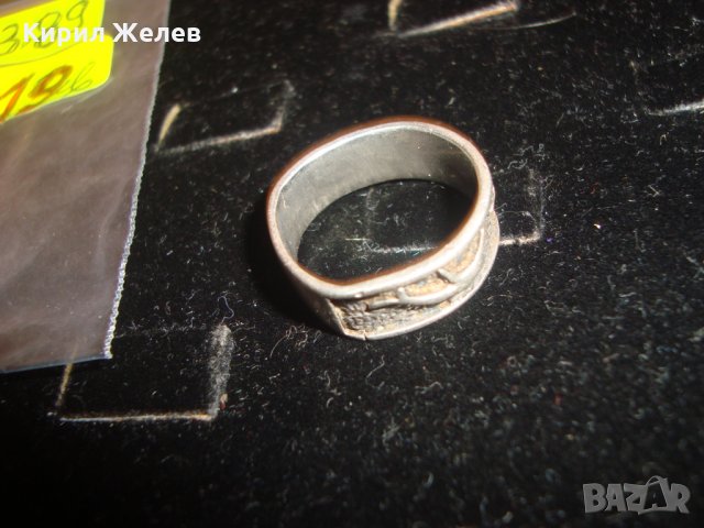 СРЕБЪРЕН ПРЪСТЕН с ДЕЛФИНИ АРТ ДИЗАЙН СРЕБРО 925 ОКСИДИРАН ТИП ХАЛКА 4083, снимка 9 - Пръстени - 30396197