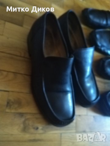 Маркови мокасини естествена кожа G'Field -Yellomiles-Lions №45 стелка 290мм, снимка 7 - Мокасини - 38139535