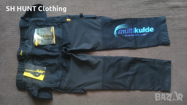 Snickers 6241 Allround Work Stretch Trousers Holster Pockets размер 52 / L работен панталон W4-642, снимка 3 - Панталони - 52484486