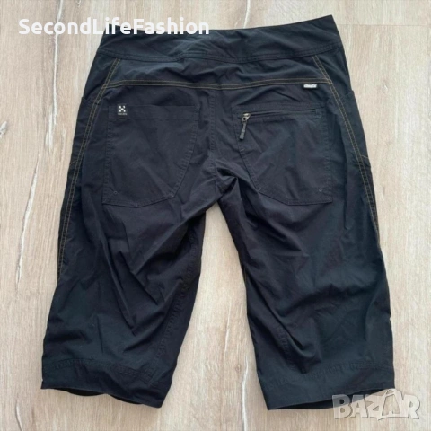 Дамски къси панталони HAGLOFS Climatic размер 38 M, черни еластични, снимка 7 - Къси панталони и бермуди - 53111026